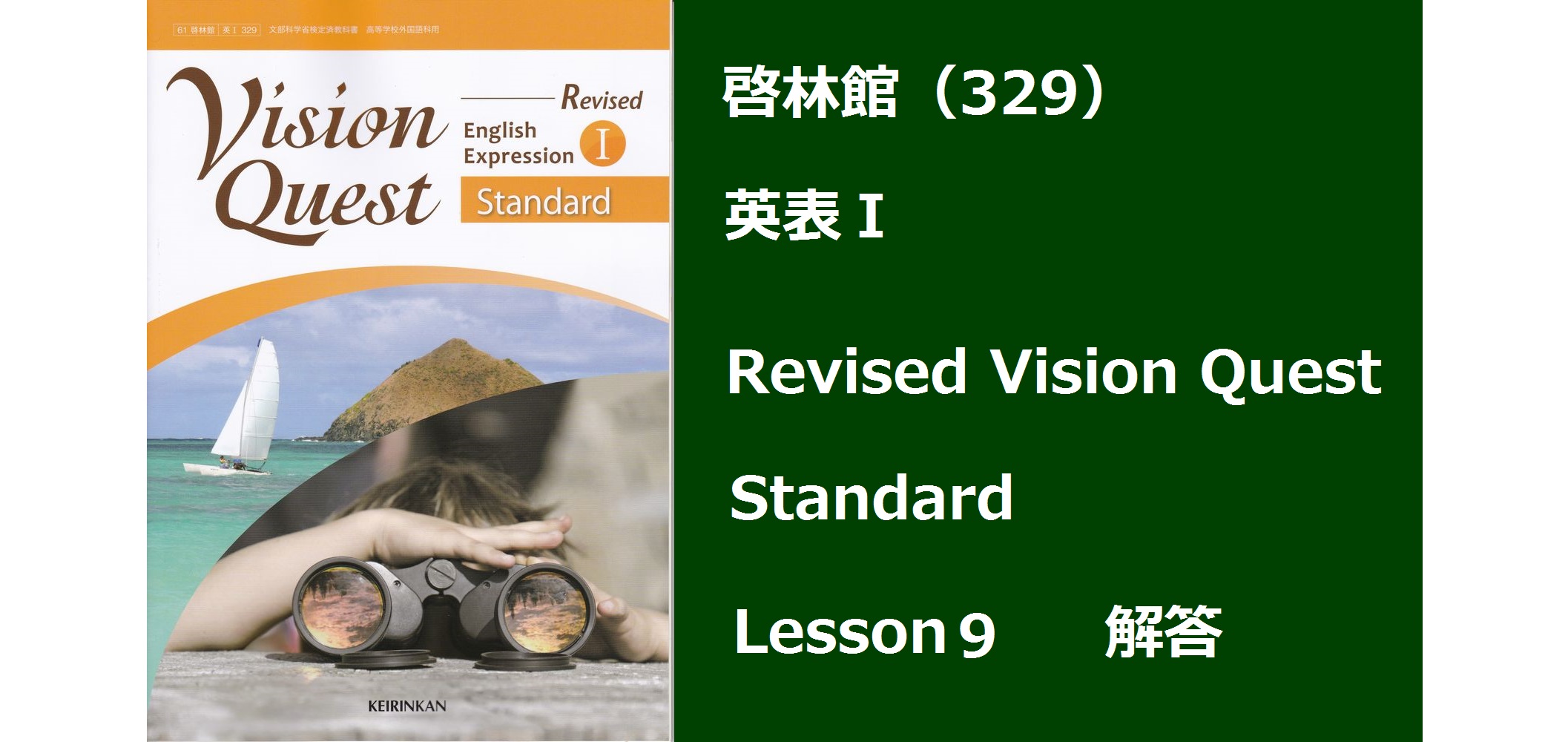 ビジョン クエスト レッスン 9 答え